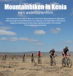 Mountainbiken in Kenia, een avonturenfilm